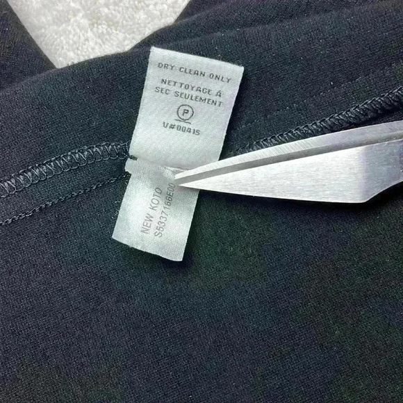 Diane von Furstenberg Black Skirt Stretch Pencil Career Pockets New Koto - Picture 13 of 14